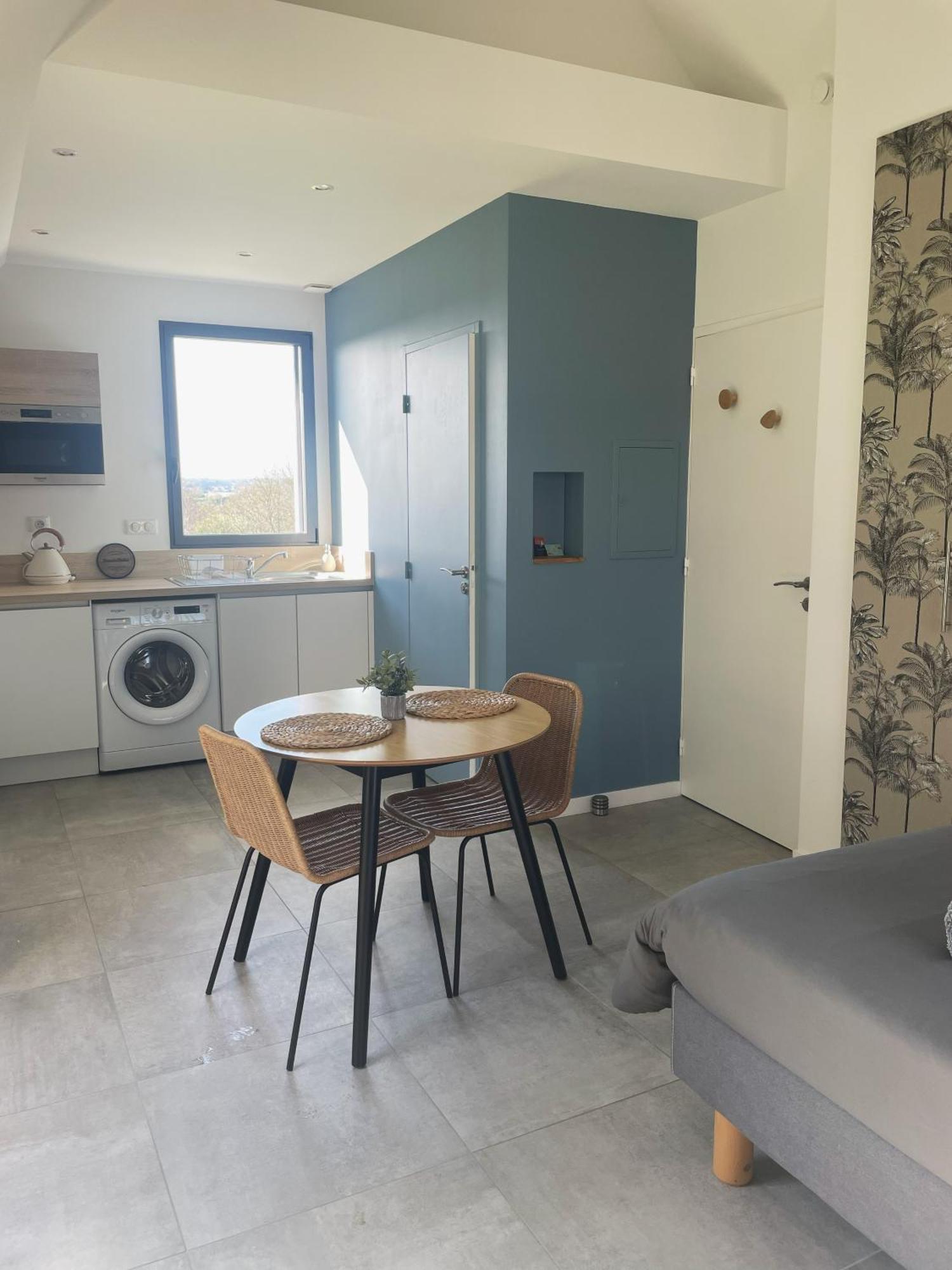 Studio Avec Terrasse Proche De La Mer Лансьё Экстерьер фото